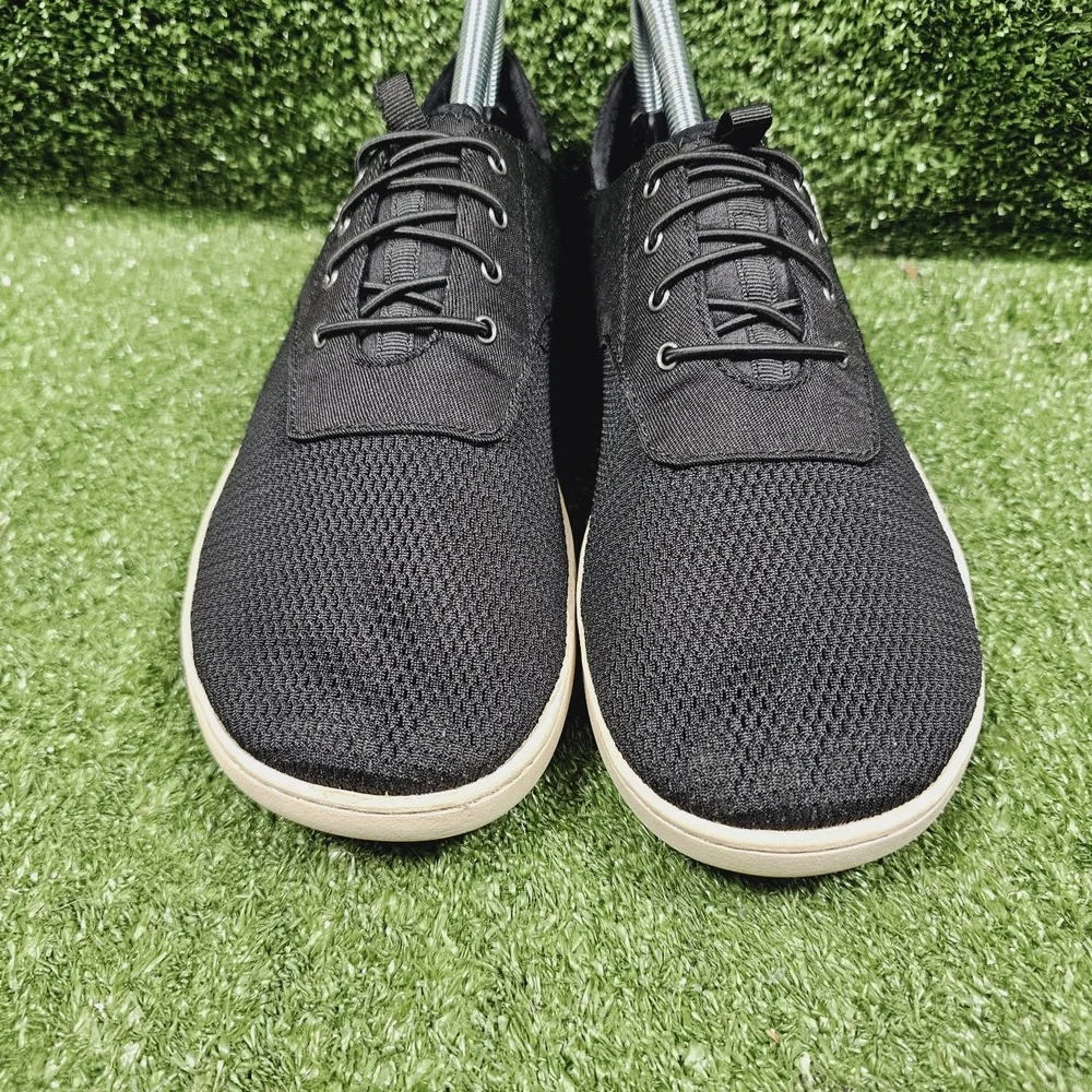 Olukai Nohea Moku Black Mesh Drop Heel Slip On Casual Sneakers Mens Size 8